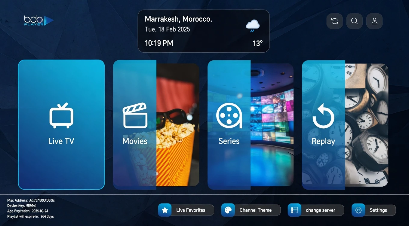 Bob Player – high performance IPTV media player